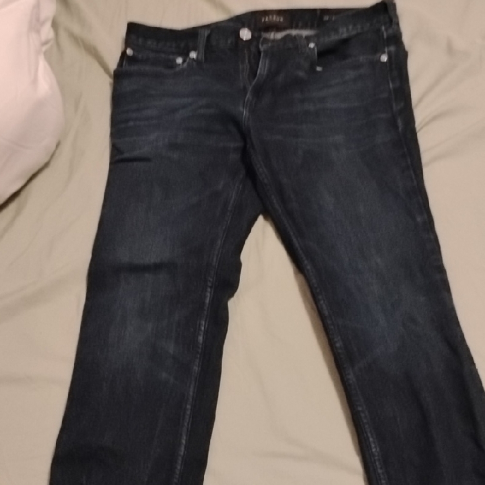 PacSun Dark Indigo Straight Leg Mens Jeans